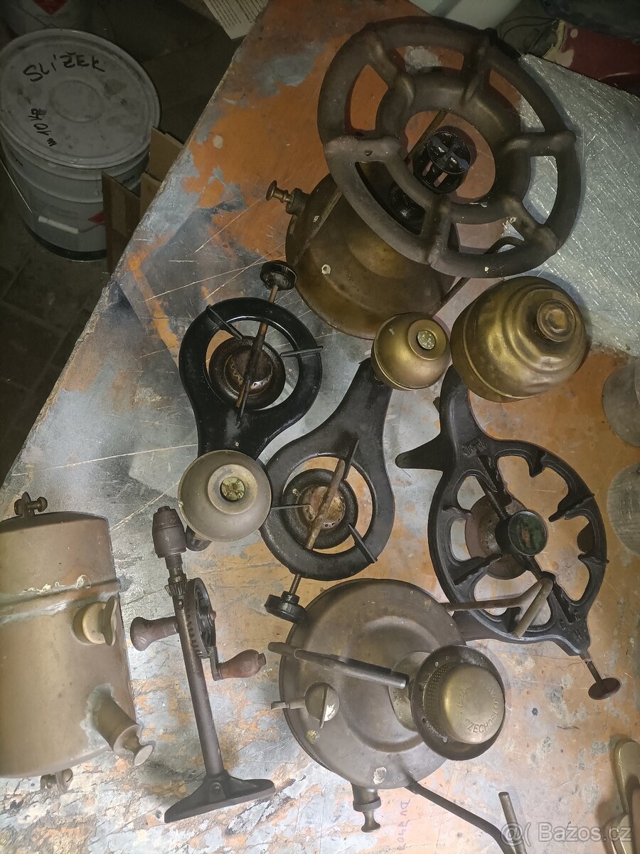 Retro hořáky mosaz