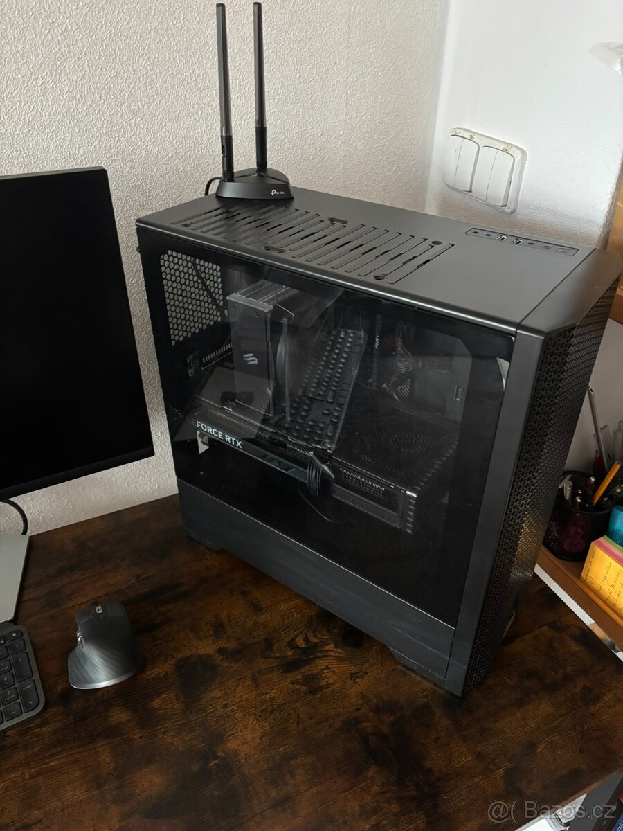 VÝKONNÝ HERNÍ PC – RYZEN 7 5700X, RTX 4070 Ti ROG STRIX