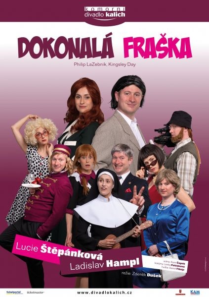 2 vstupenky Dokonalá fraška (Komorní divadlo Kalich)