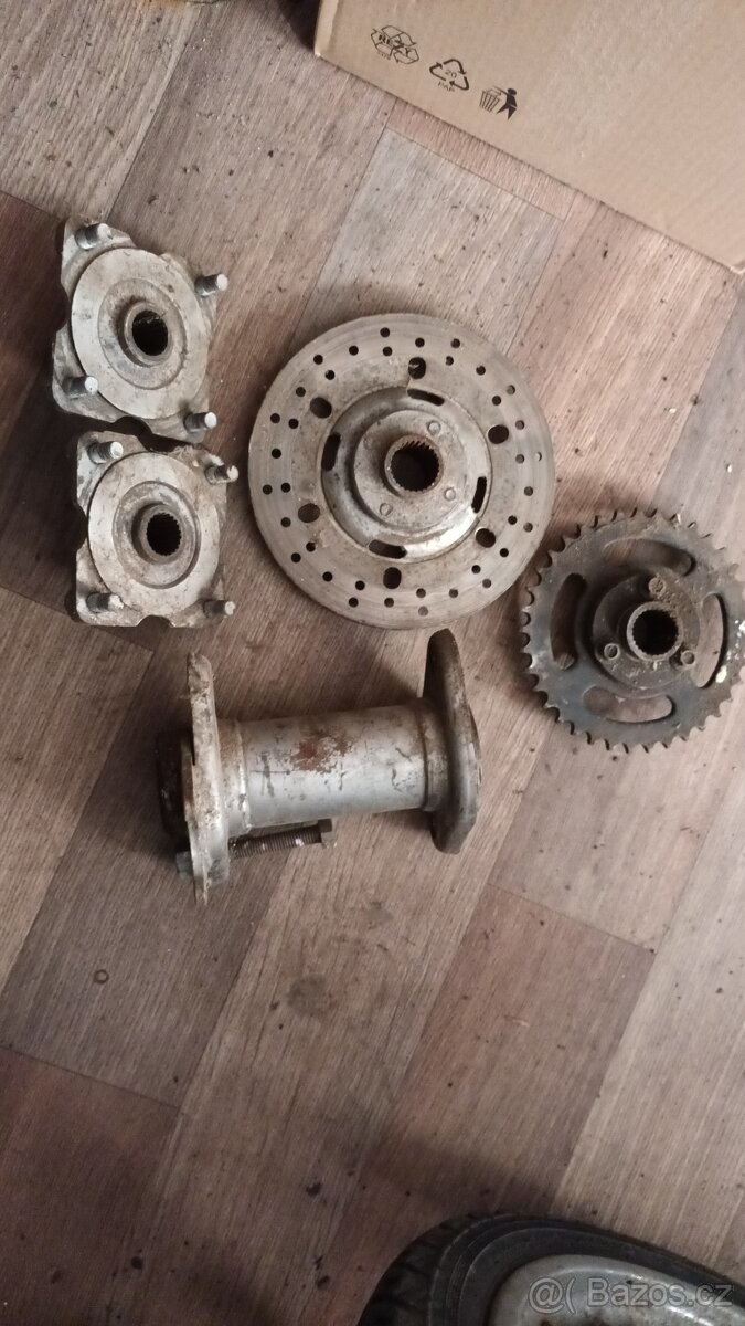 ATV 150-250ccm díly na zadní osu