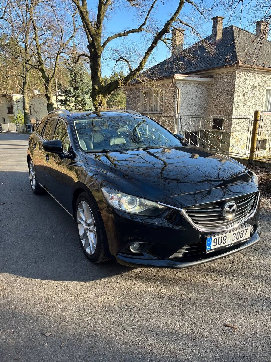 Na prodej: Mazda 6 GJ kombi 2.2D 129kW – nefunkční motor