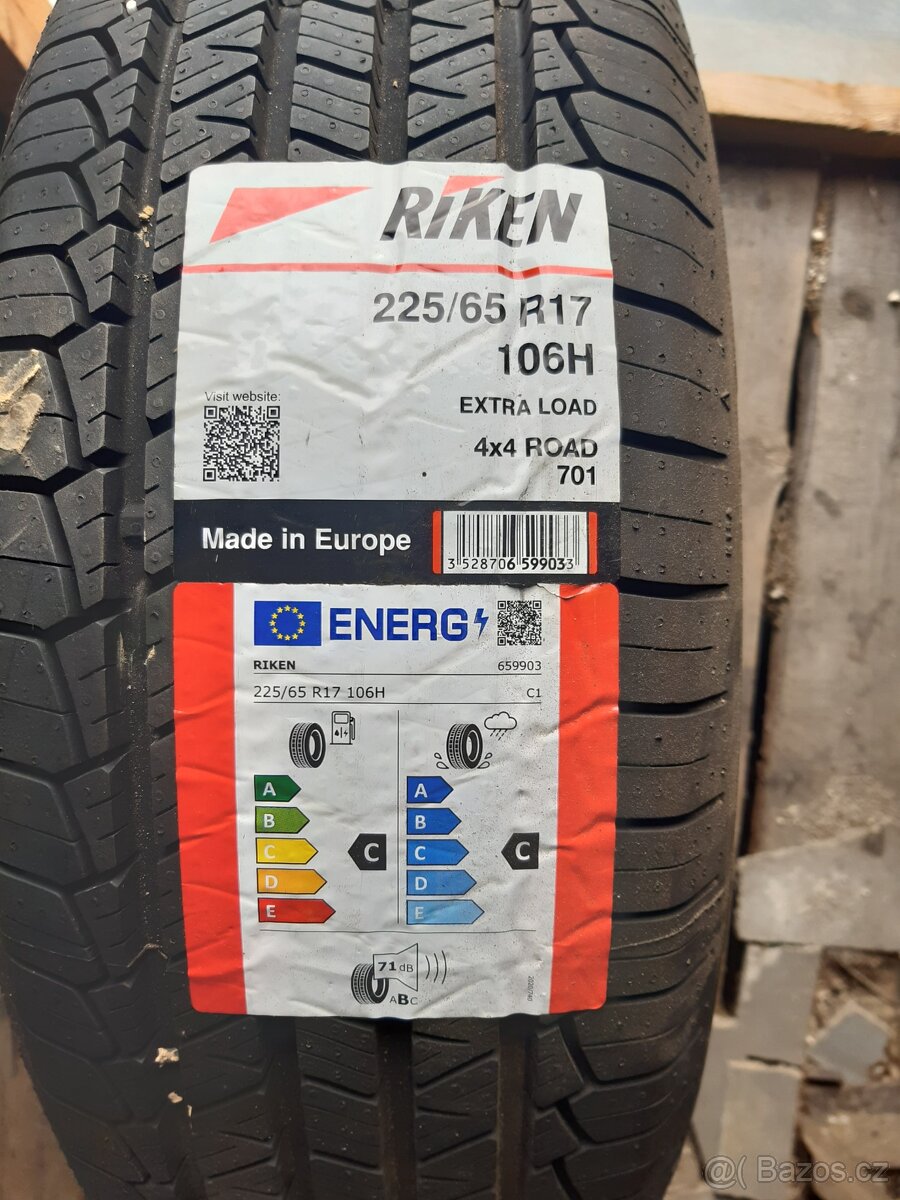 Prodám nové celoroční pneumatiky 4x4