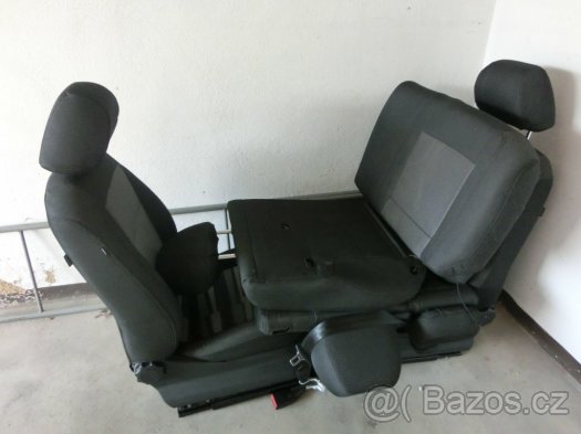Škoda Fabia II. - sedačky