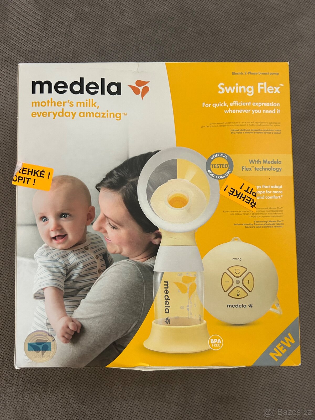 Odsávačka mateřského mléka Madela Swing Flex