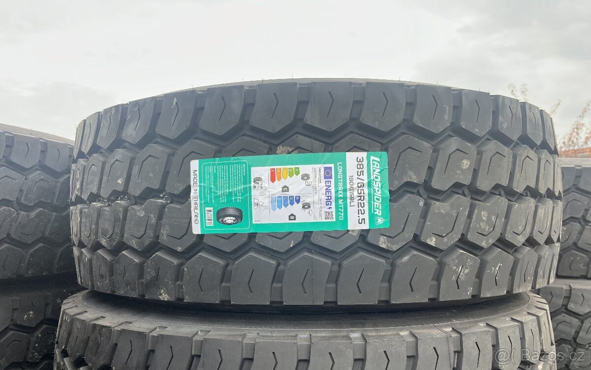 385/65 r22,5 Záběrové pneu Landspider 385/65 R22,5