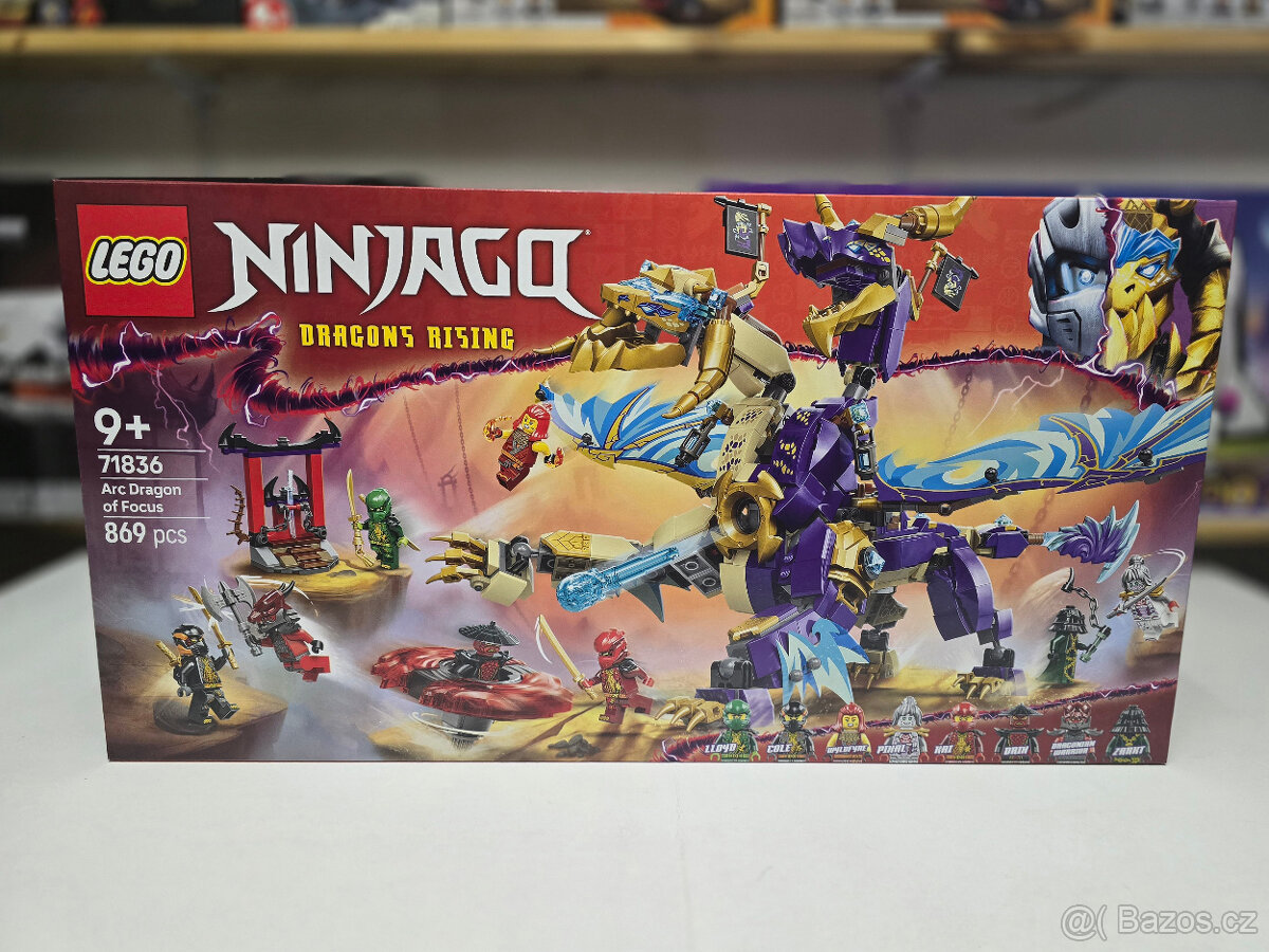 LEGO® NINJAGO 71836 Drak soustředění Arc + dárek