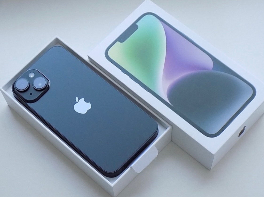 iPhone 14 Midnight BATERIE 100% TOP