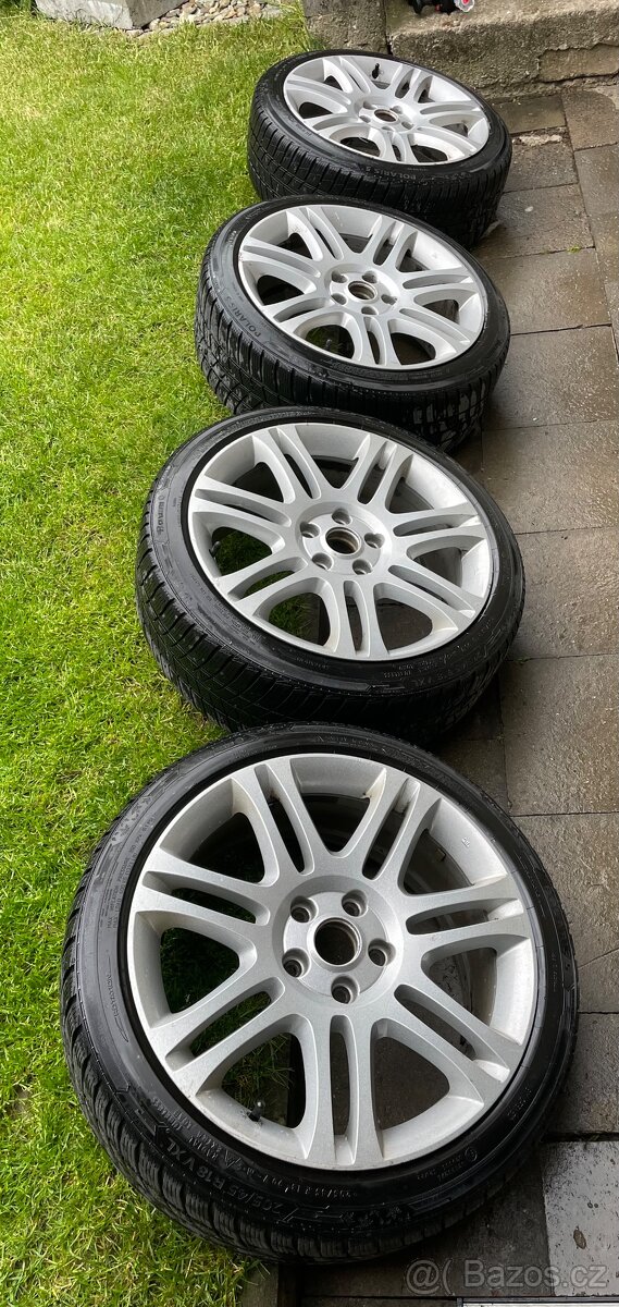 Alu kola Škoda Themisto 5x112 r18 zimní pneu