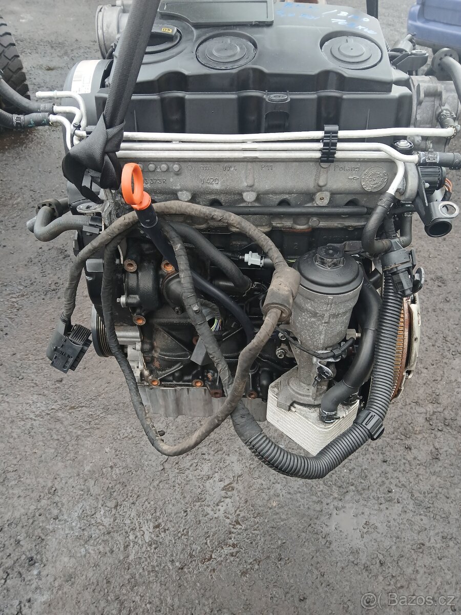 MOTOR 2,0TDI 103KW BMM-BMP 185000KM TOP STAV...