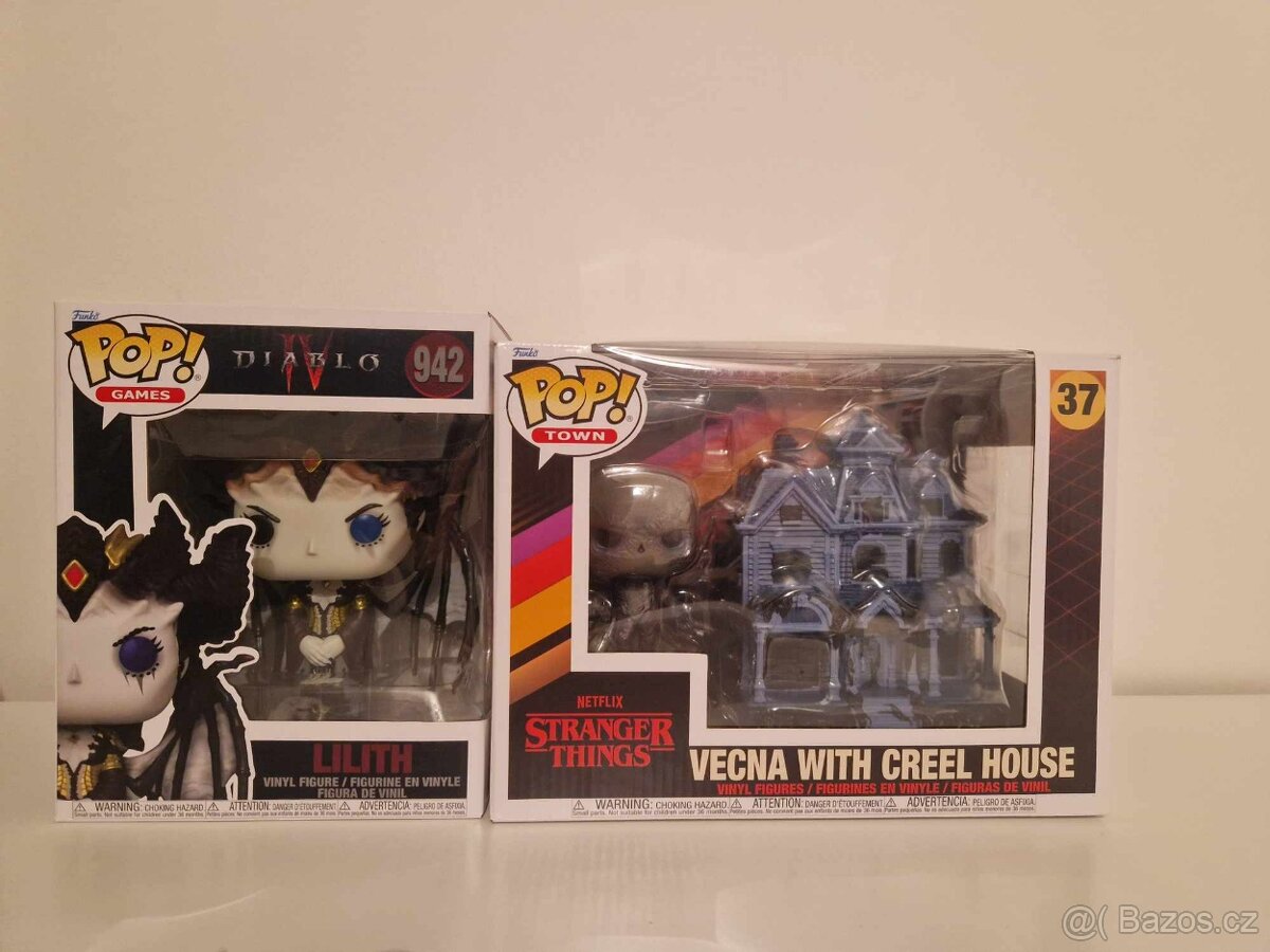 Funko POP Diablo Lilith + Vecna with Creel House