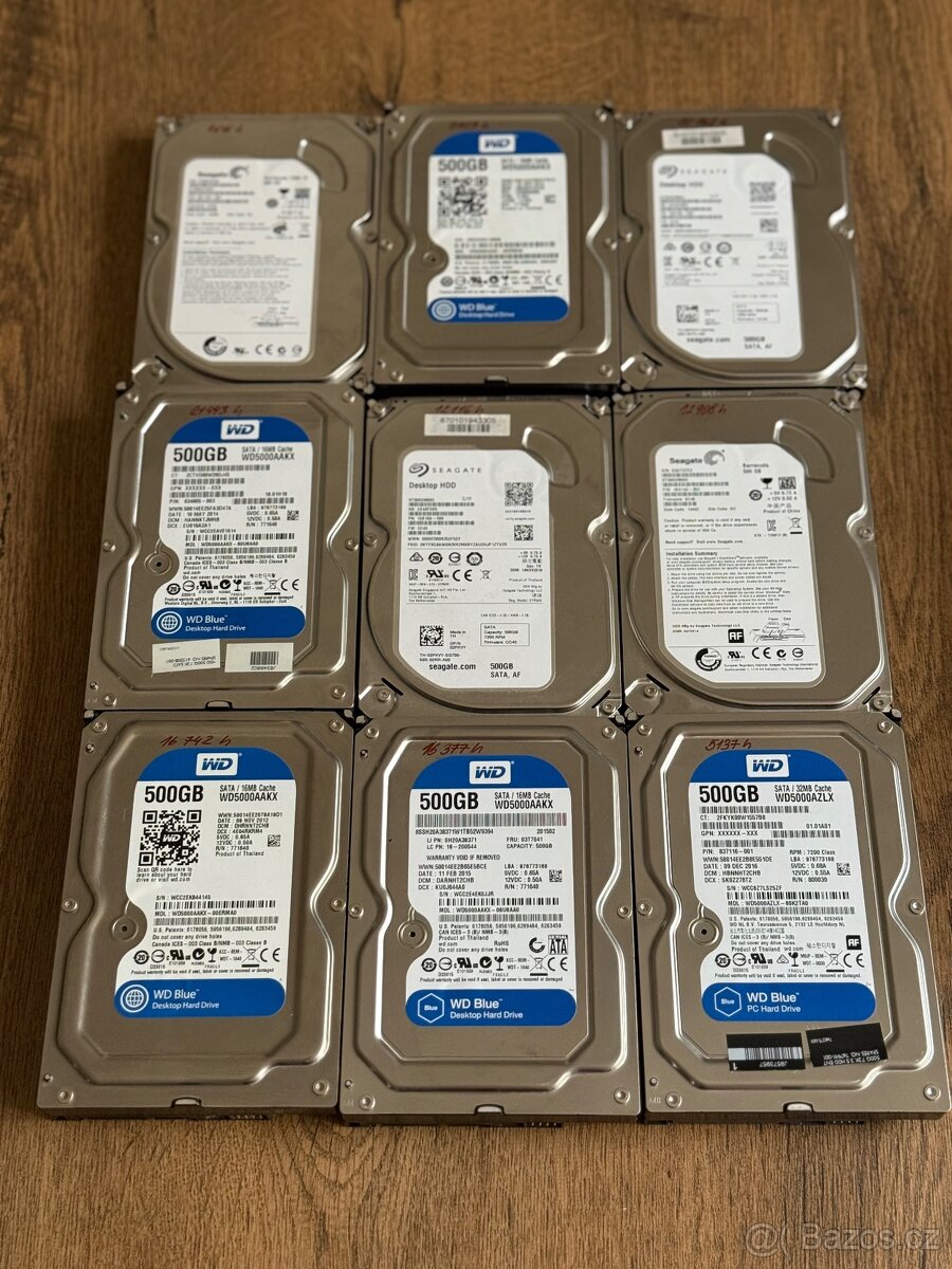 500GB SATA