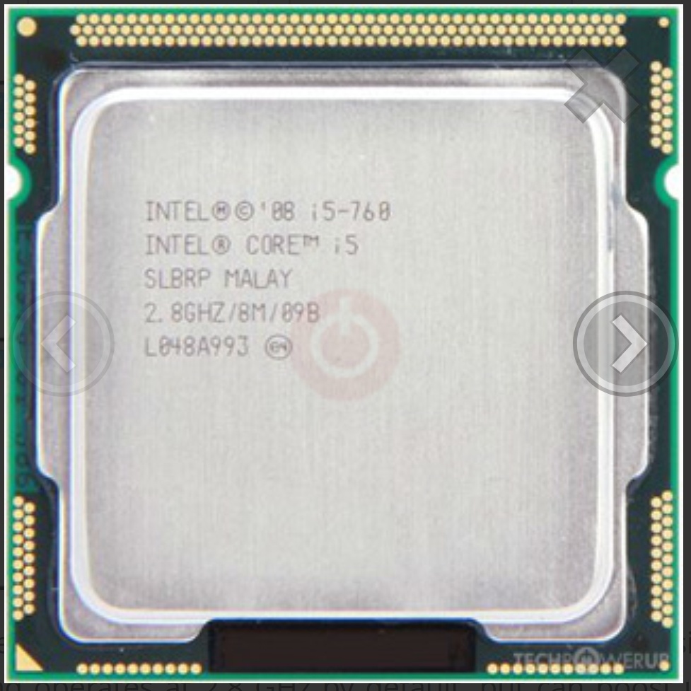 Intel Core i5-760 socket 1156