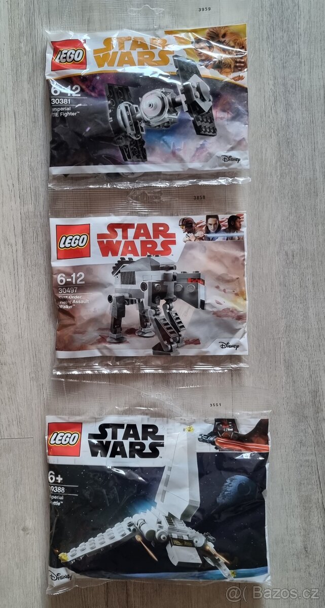Lego Star Wars 30497, 30388, 30381