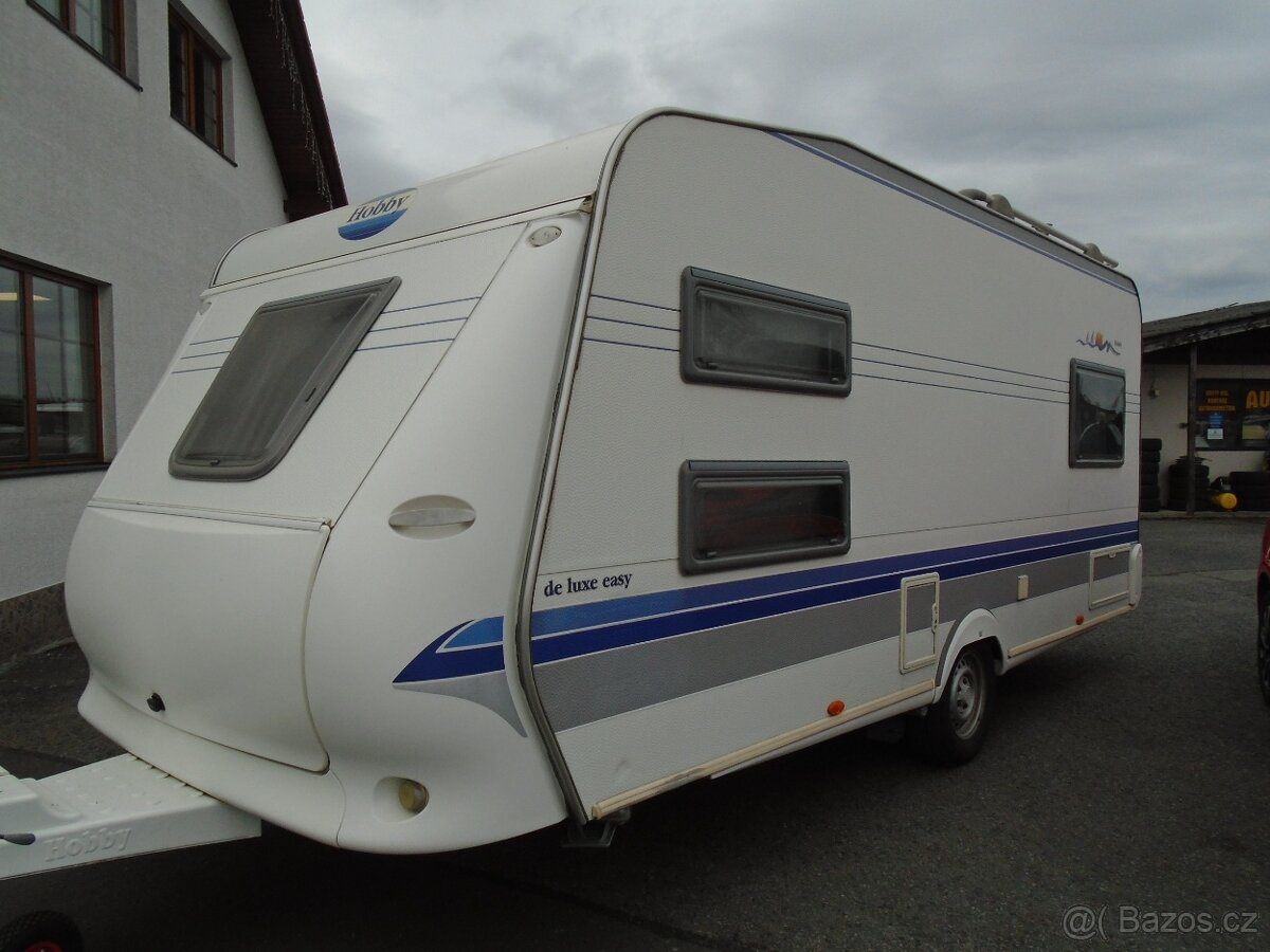 Hobby 30 DE LUXE EASY mover,klima solar nafuk.předstan