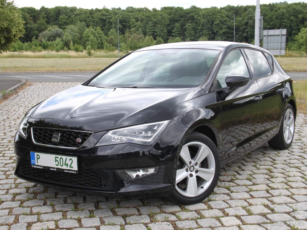 Seat LEON 3 FR, 1.4TSI-103kw,ŘEMEN,FullLED,PDC,5dv.,Výhřevy