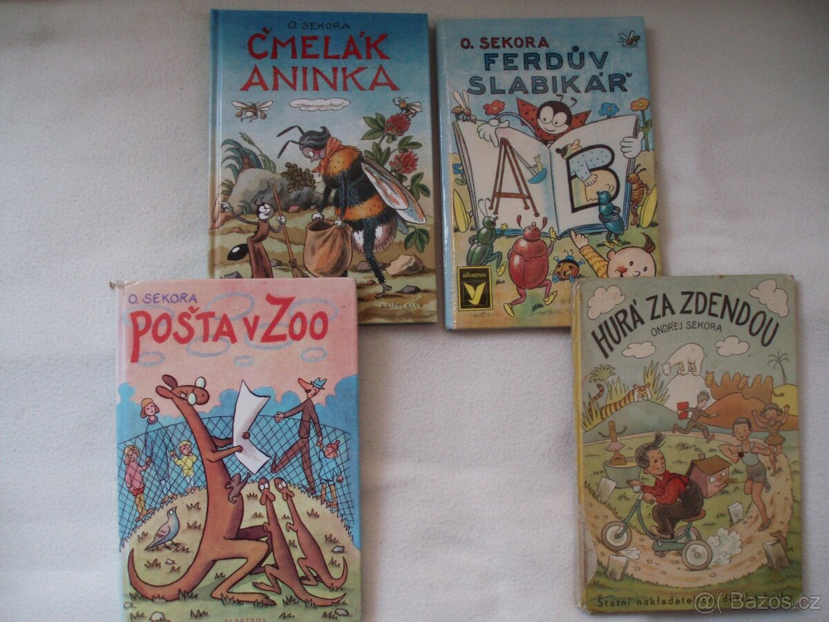 dětské knihy O.Sekora-Pošta v ZOO