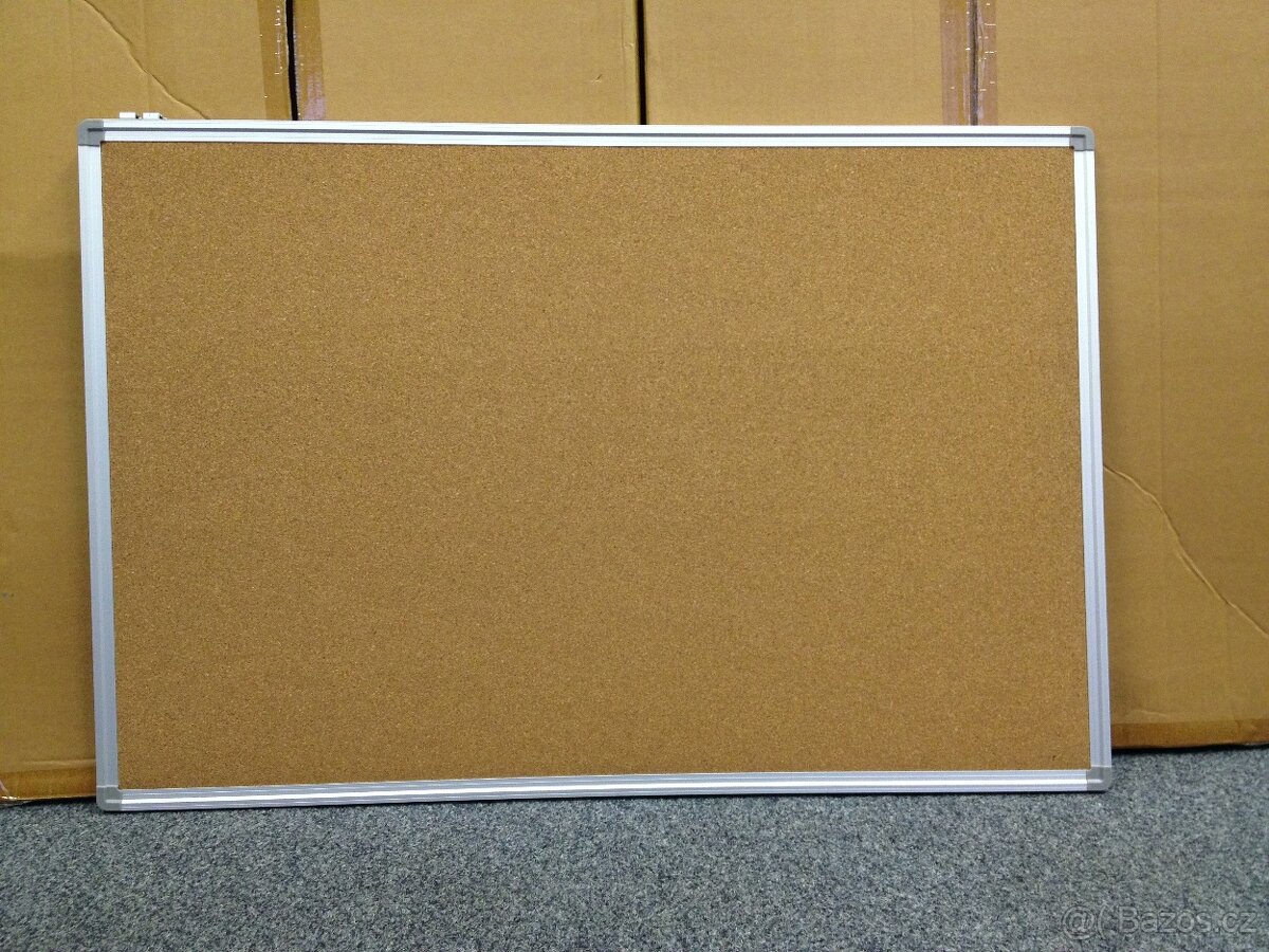 Korková tabule-nástěnka 60x90 hliníkový rám