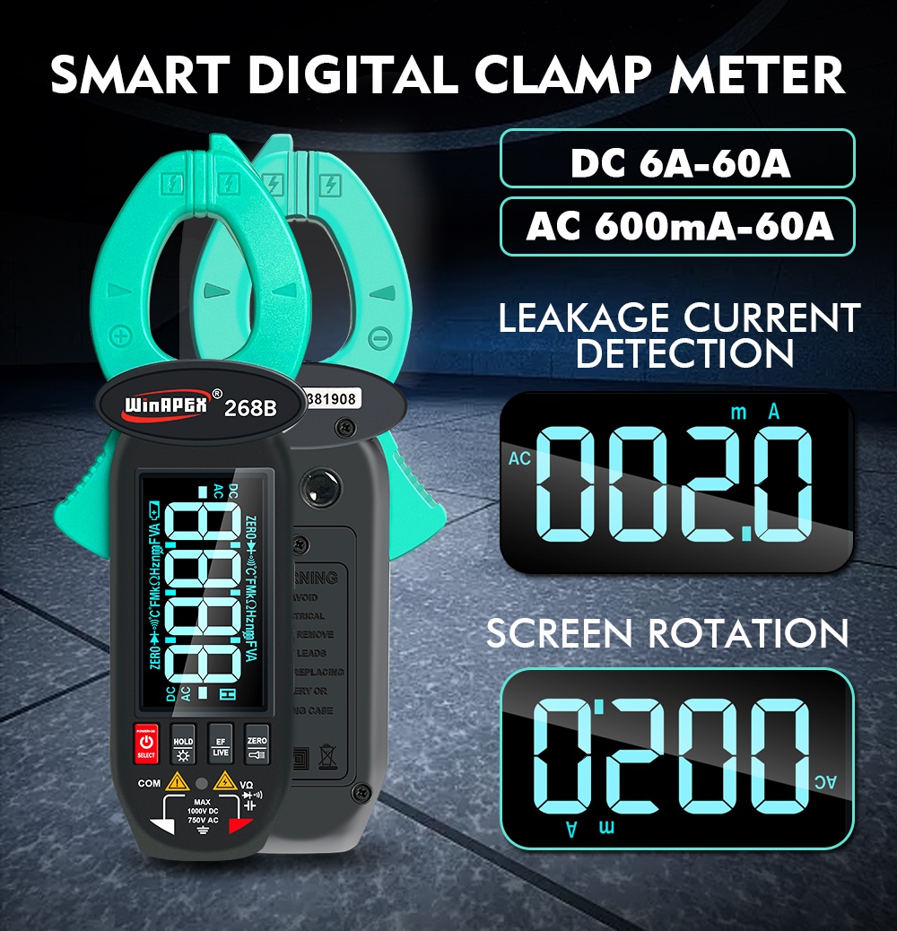 Klešťový multimeter Winapex 286B