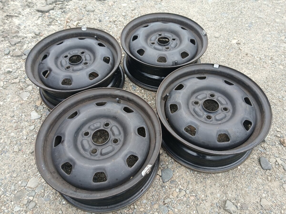 4x100 ocelove disky orig kia hyundai 5Jx14 ET46