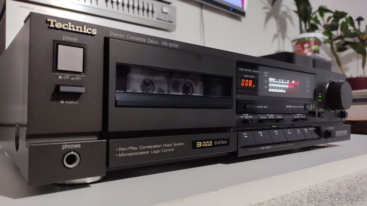 TECHNICS RS-B705 Stereo Cassette Tape Deck (Japan)