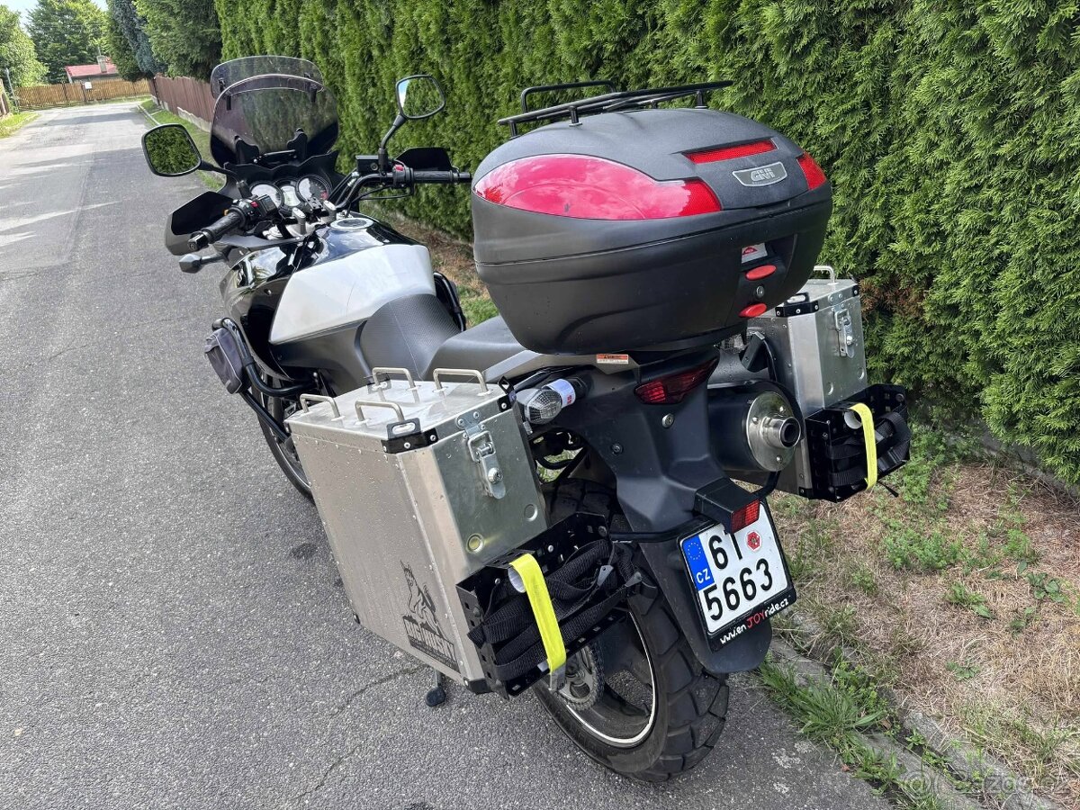 Prodám Suzuki V strom 650 dl, rv 2009, 49kW, 34tkm