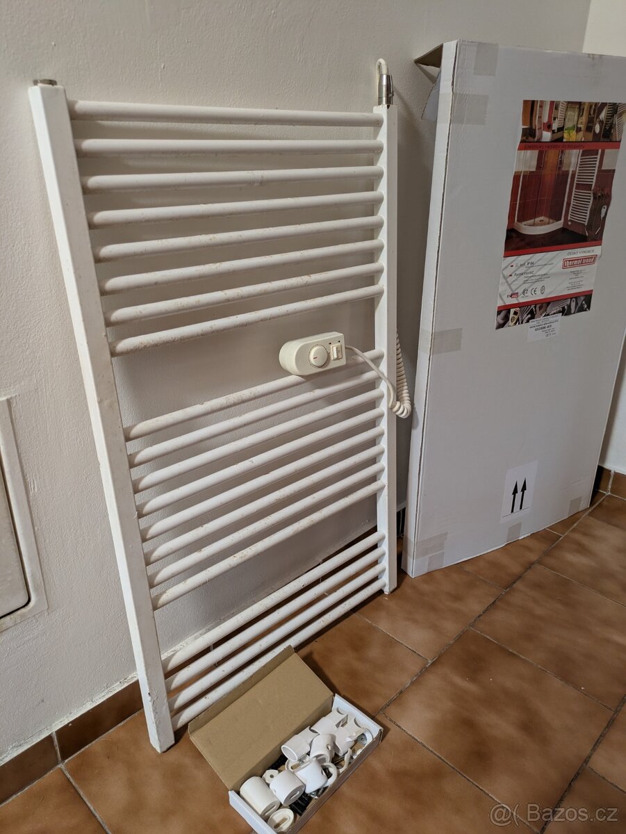 Koupelnový otopný el. žebřík