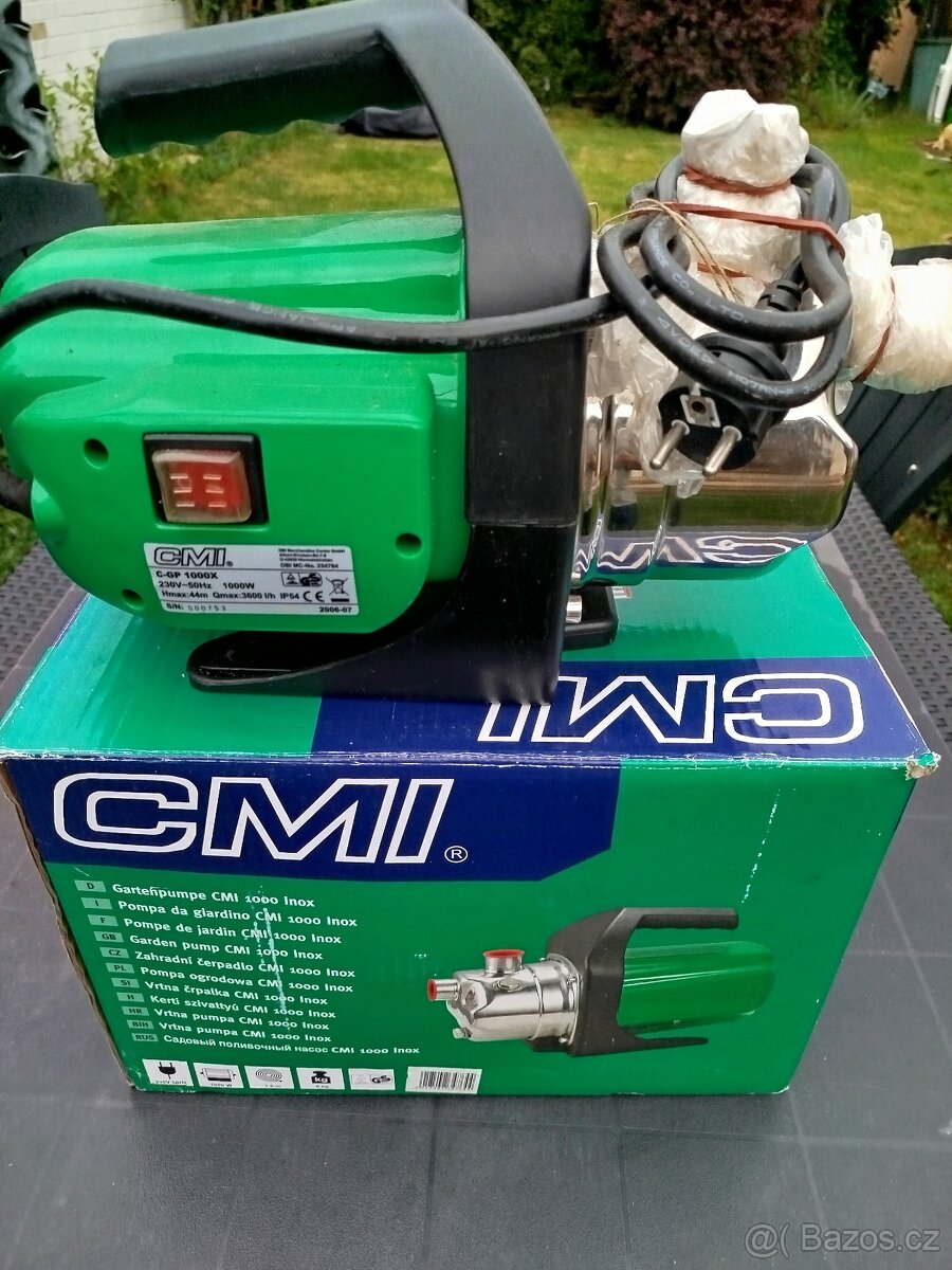 zahradní čerpadlo CMI