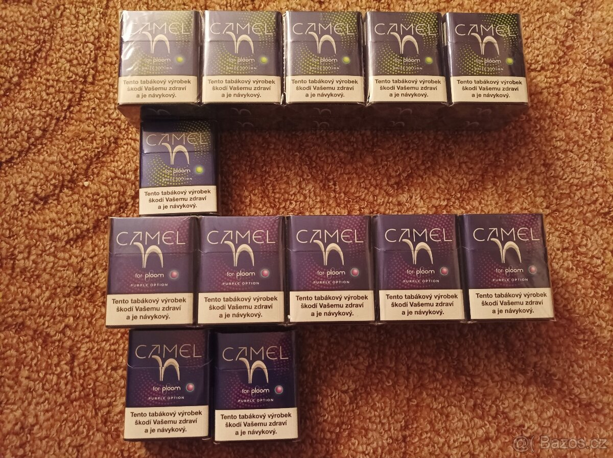 Camel Ploom s kapslí borůvka+hruška