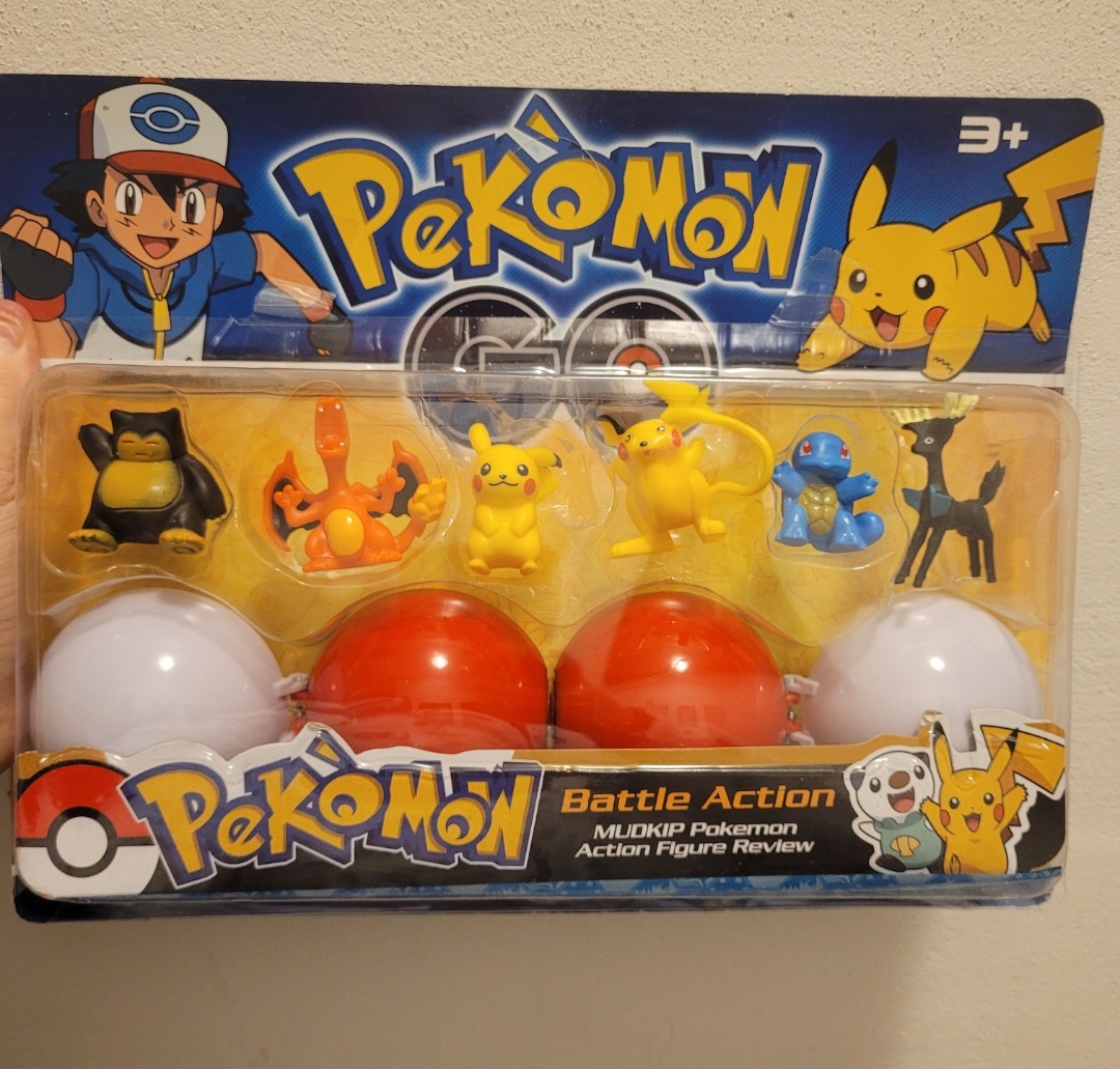 Pokemon sada 2 ball vč figurek nové 250