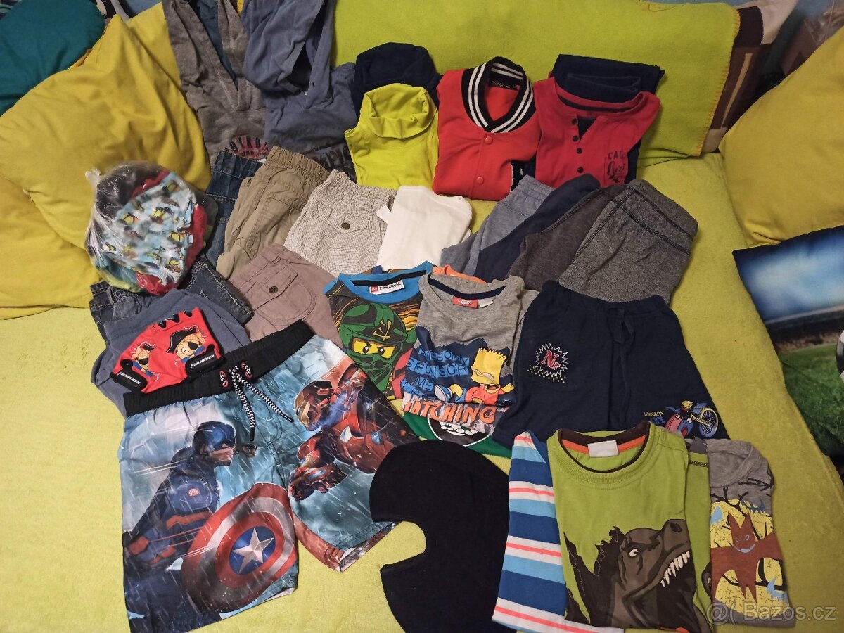 Sada oblečení pro kluka vel 122-128