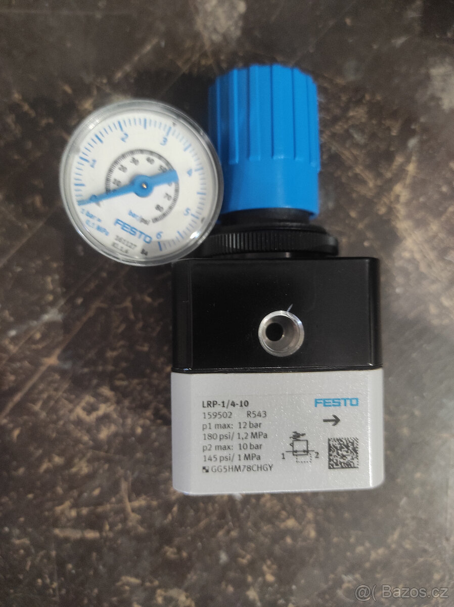 Festo redukční ventil  LRP 1/4-10