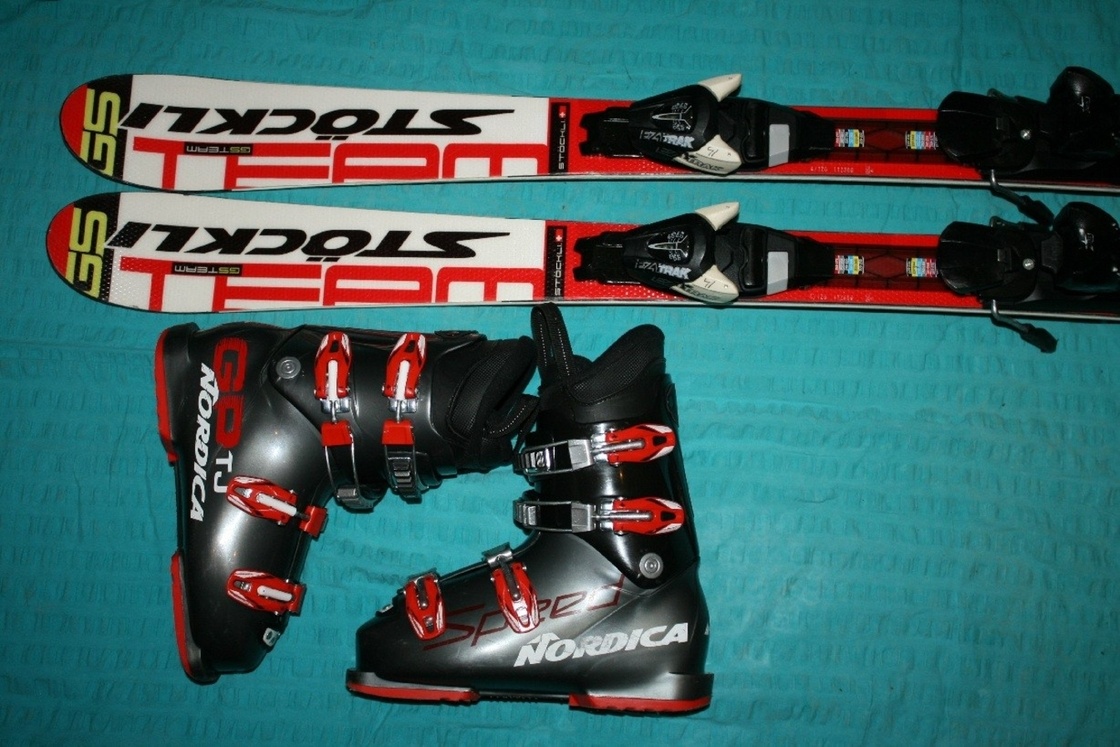 lyže Stockli GS 120 cm