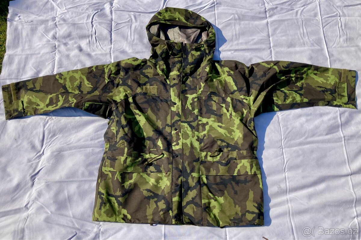 NOVÁ NEPROMOKAVÁ BUNDA ECWCS VZOR 95 ORIG 2000 Kč