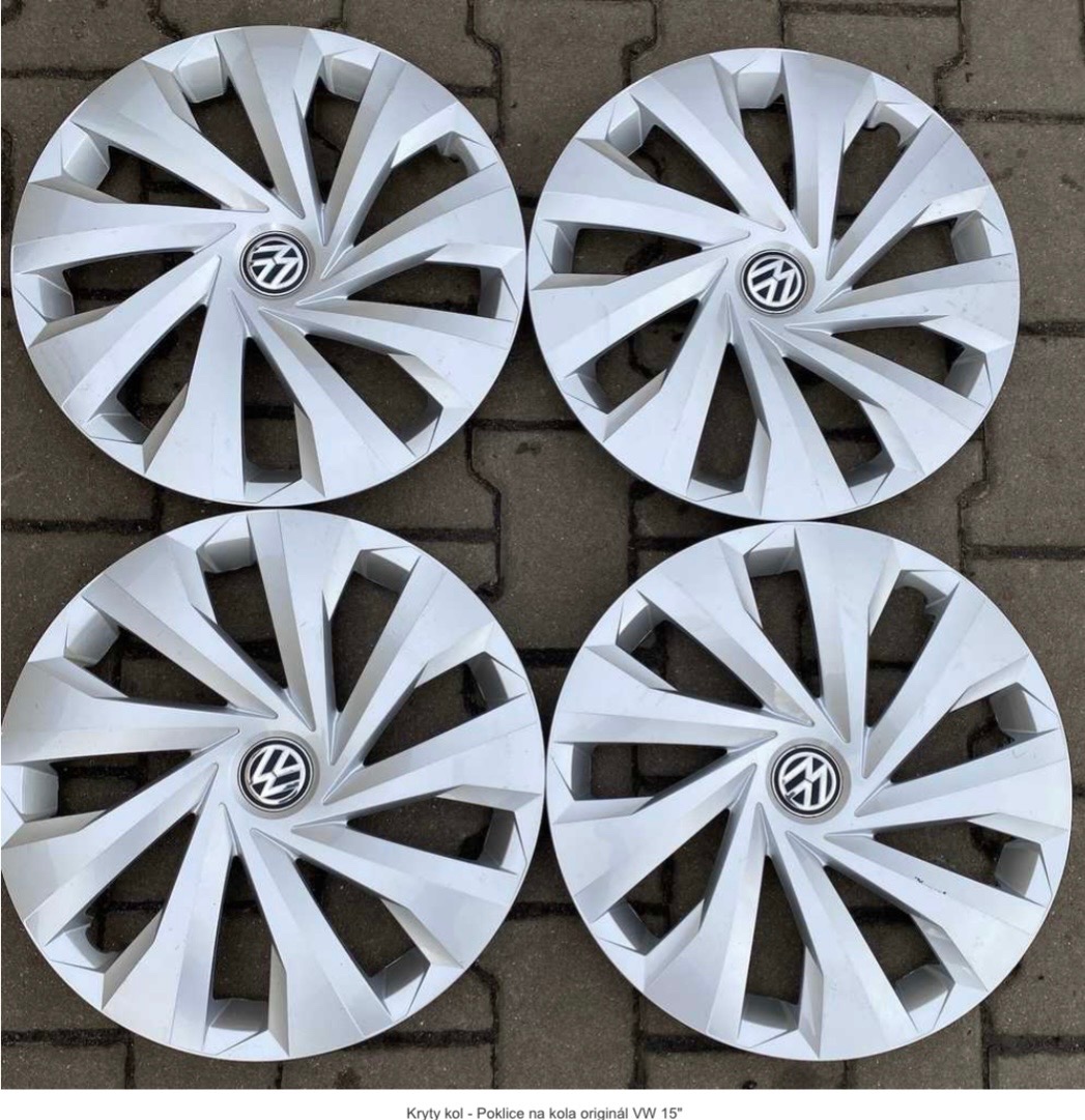 Kryty kol originál VW 15