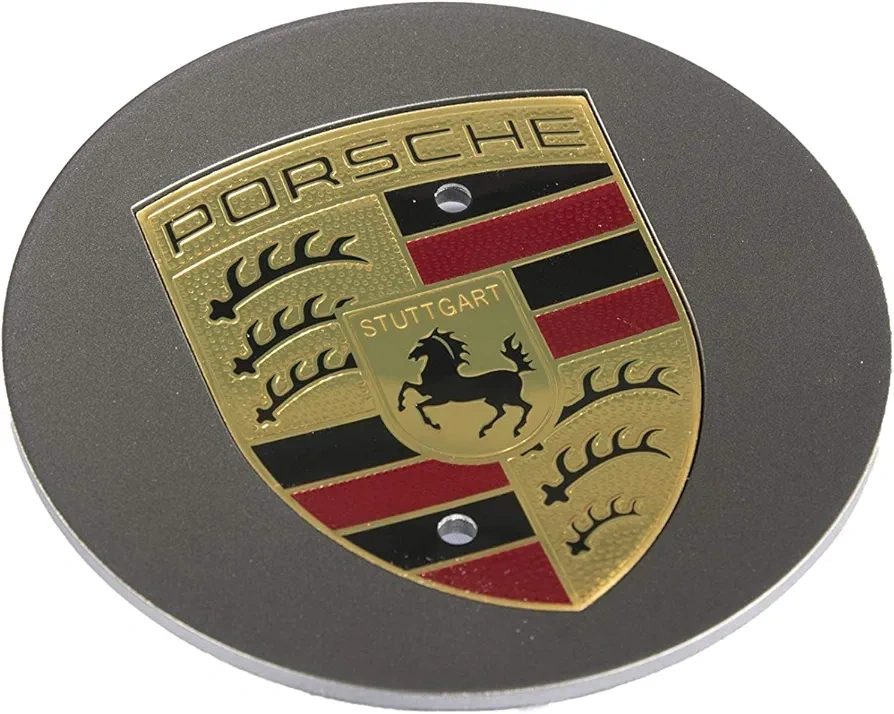 Porsche středové krytky kol – 76mm / 65mm (3 barvy)