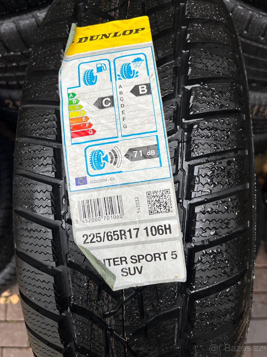 225/65 R17 SUV Dunlop WinterSport 5 zimní pneumatiky