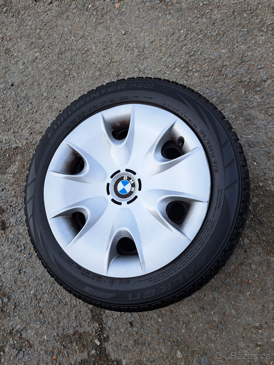 zimní sada BMW 16" 5x120 + pneu 195/55/16