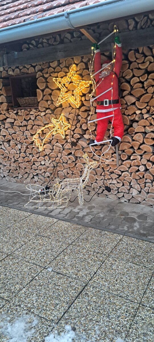 Vánoční dekorace venkovni