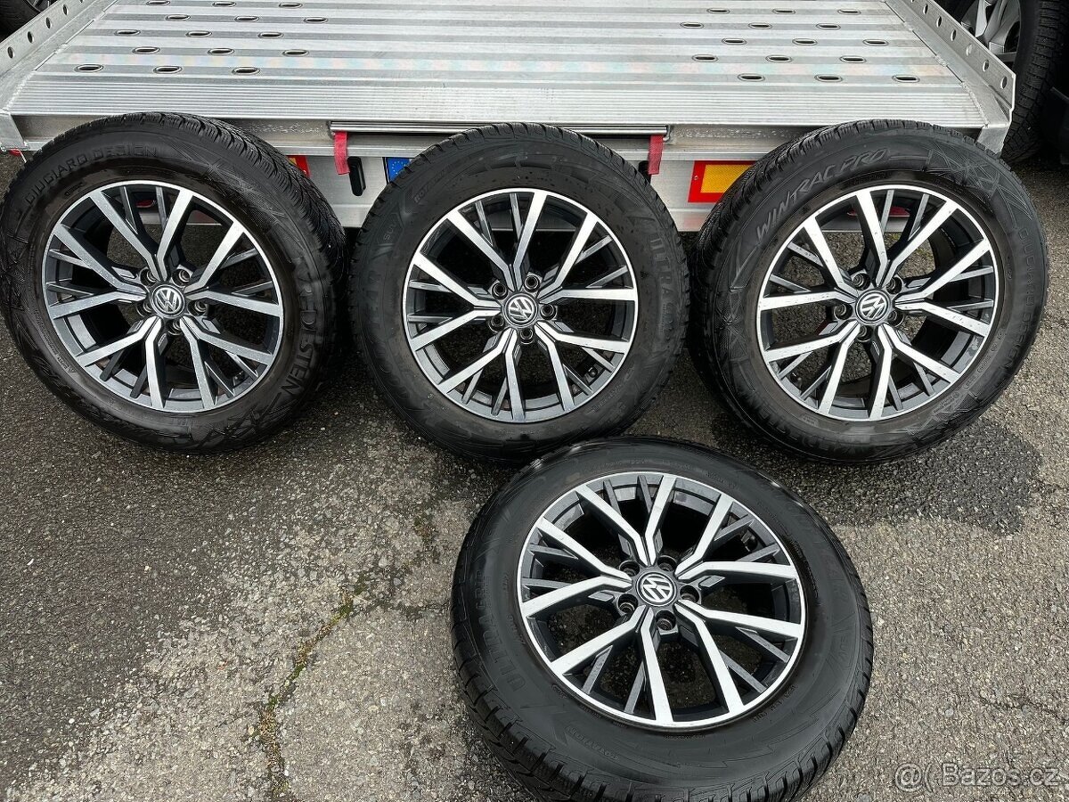 Volkswagen tiguan original alu kola 17