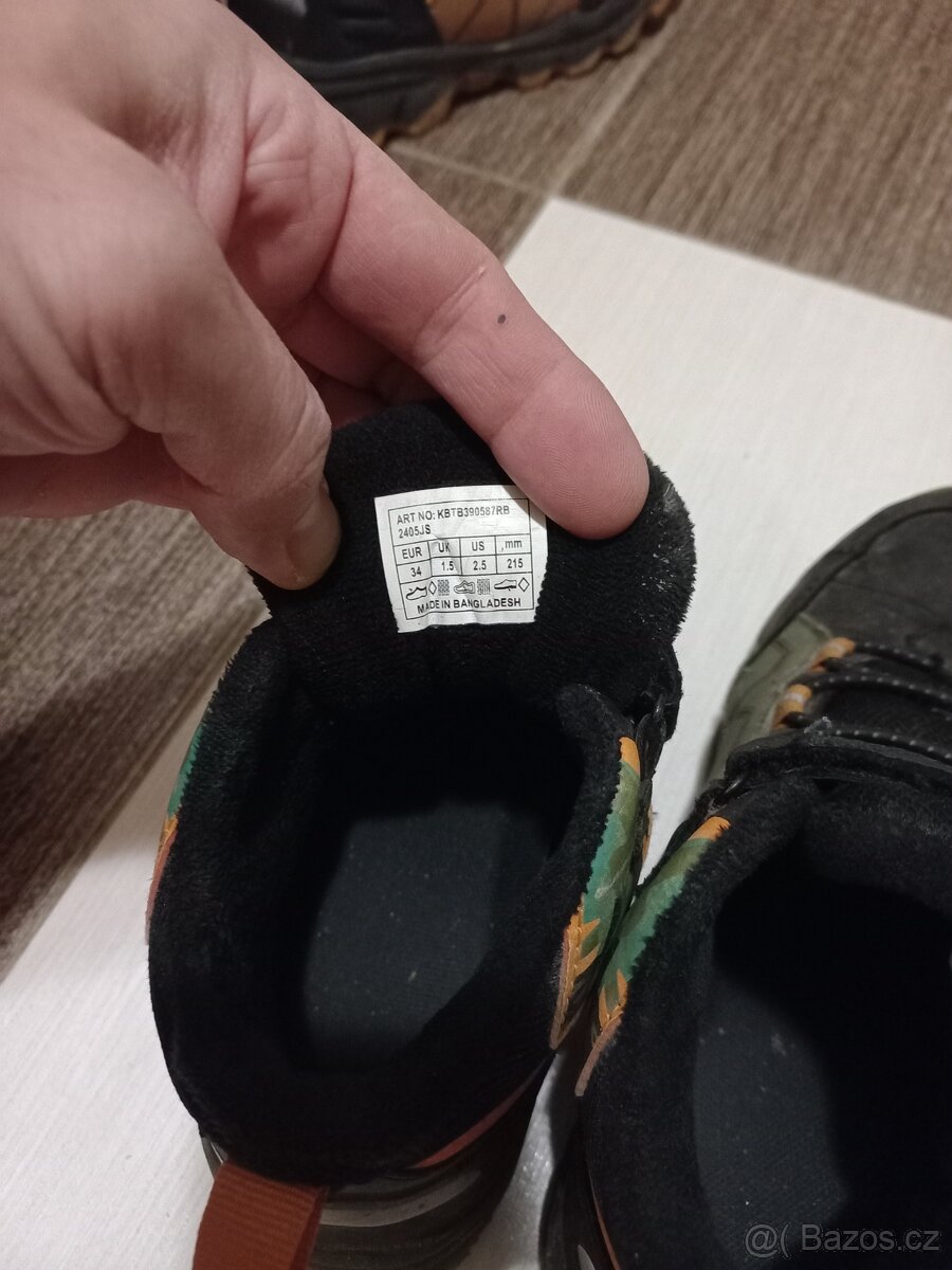 Dětské zimní boty head, vel. 35 s 34