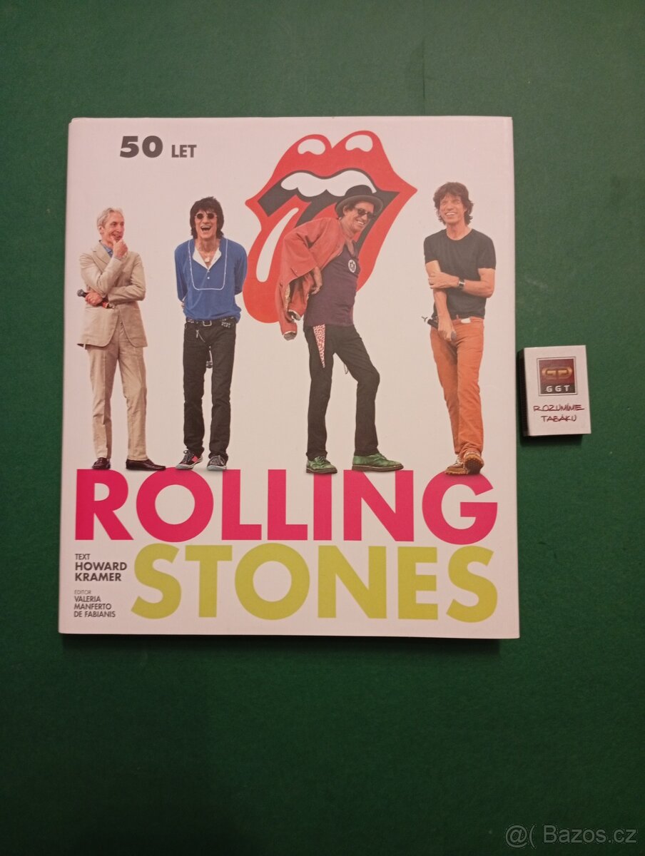 Rolling Stones publikací k 50 letům kapely prodám.