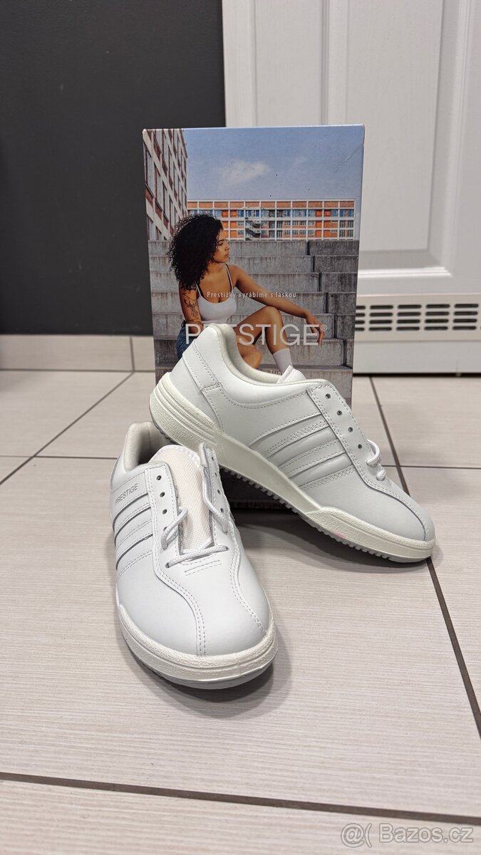 Nové dámské boty Prestige bílé