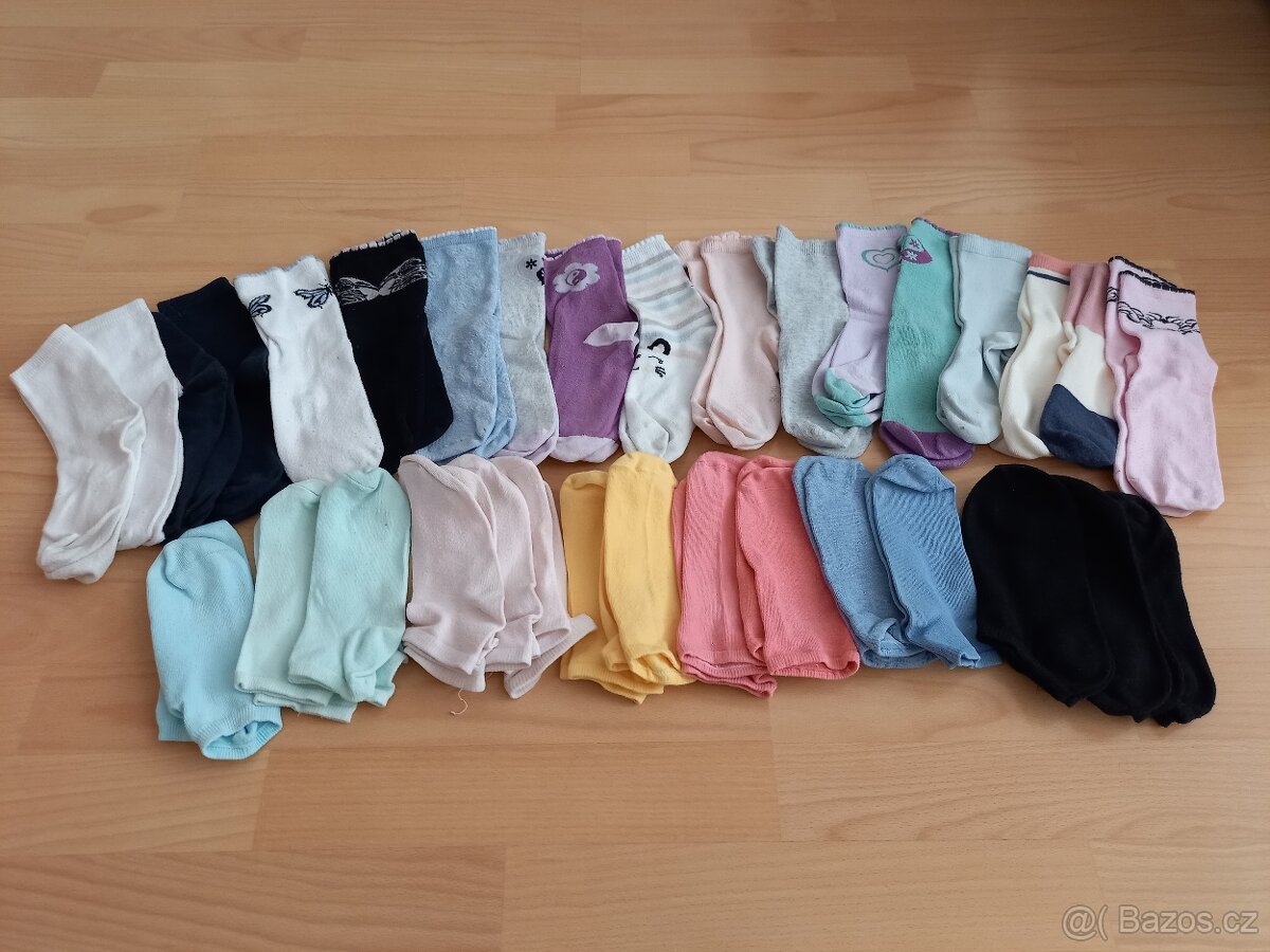 Ponožky vel. cca 6-9 let