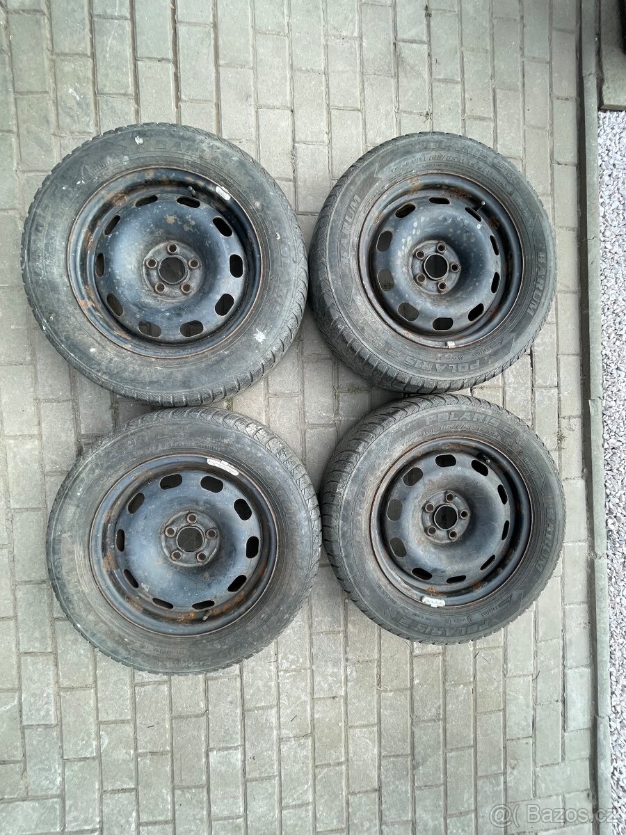 Ocelové disky Škoda 5x112 R15