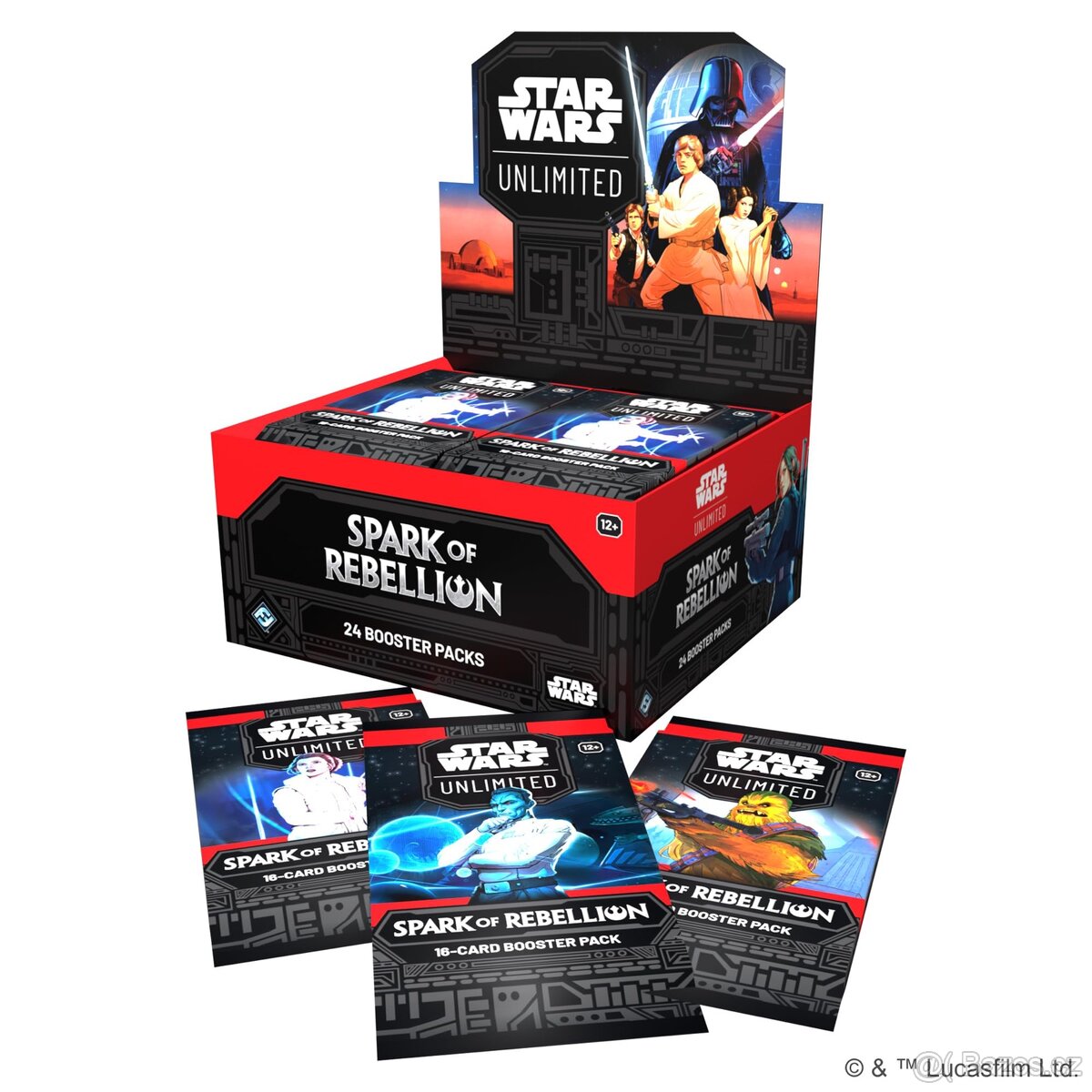 Koupím Star Wars: Unlimited - Spark of Rebellion Booster Box