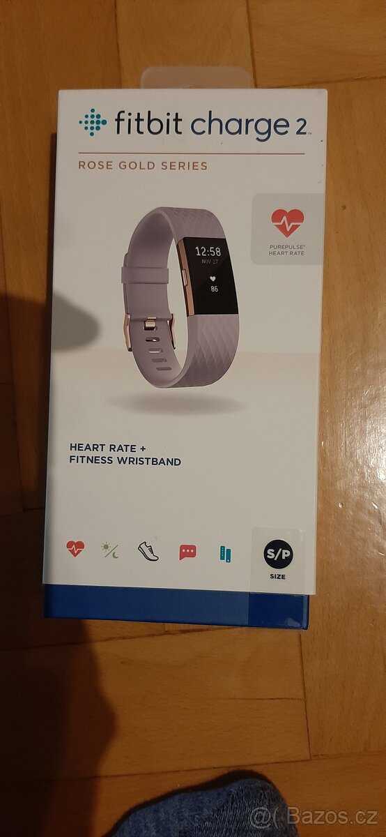 Hodinky Fitbit charge 2 rose gold