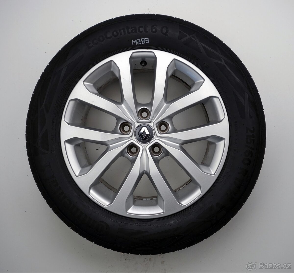 Renault Kadjar - Originání 17" alu kola - Letní pneu