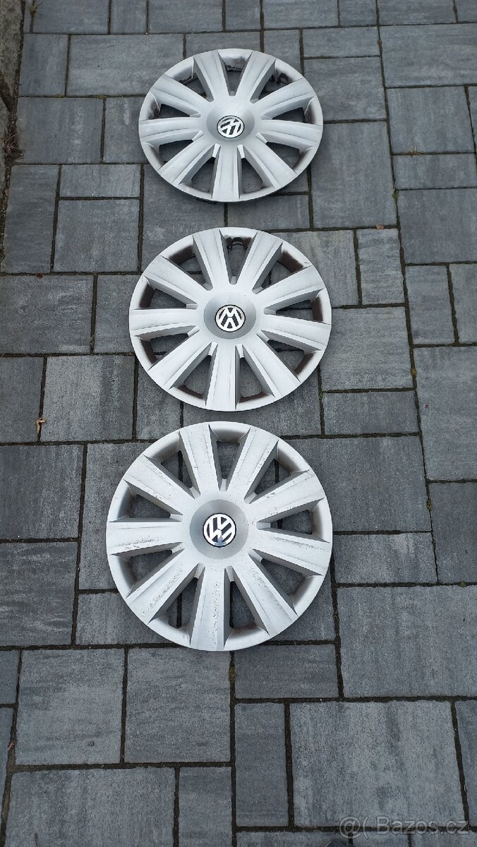 poklice, kryty kol VW R16 3 ks