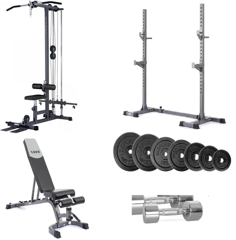 Fitness vybavení - kvalitní set za super cenu Finnlo,Trinfit