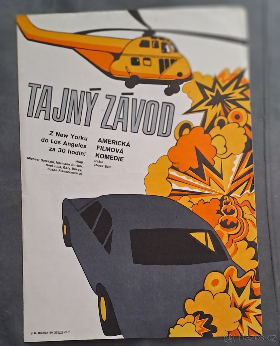 Filmový plakát Tajný závod